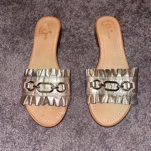 Kate Spade Rose Gold Sandals
